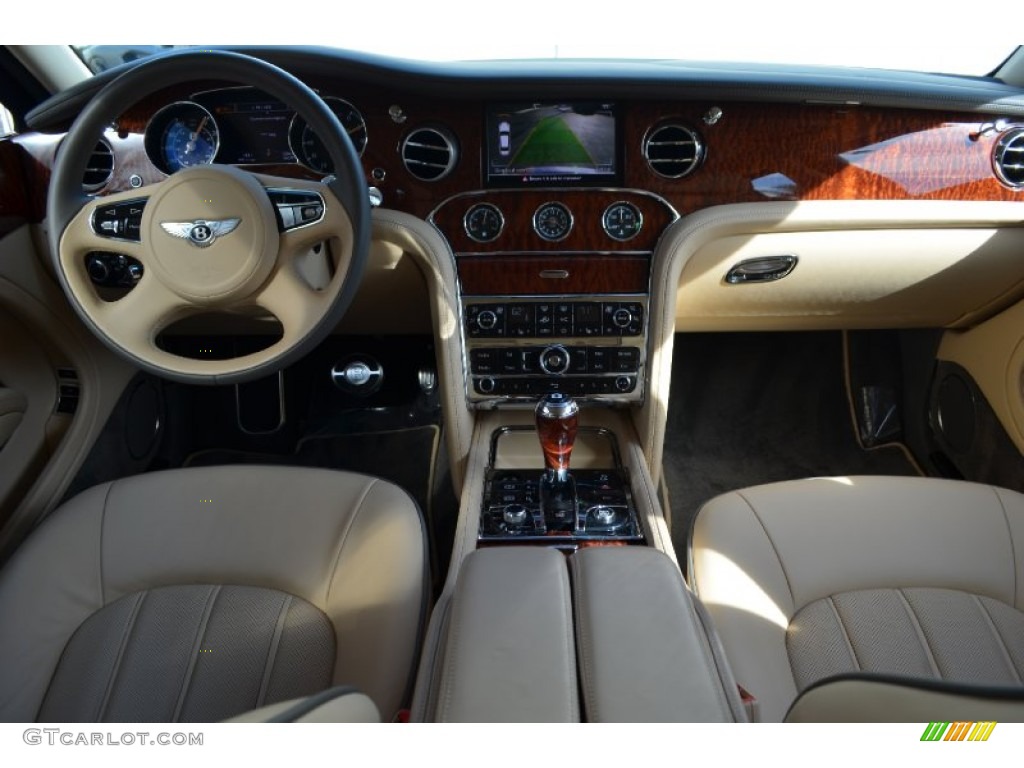 2012 Bentley Mulsanne Standard Mulsanne Model Magnolia/Porpoise Dashboard Photo #87590287