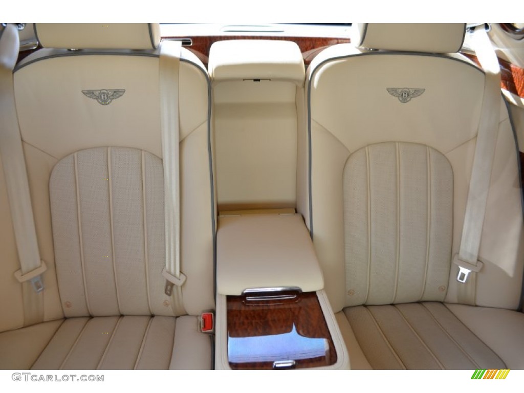 2012 Bentley Mulsanne Standard Mulsanne Model Rear Seat Photo #87590500