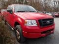 Bright Red 2005 Ford F150 STX SuperCab 4x4
