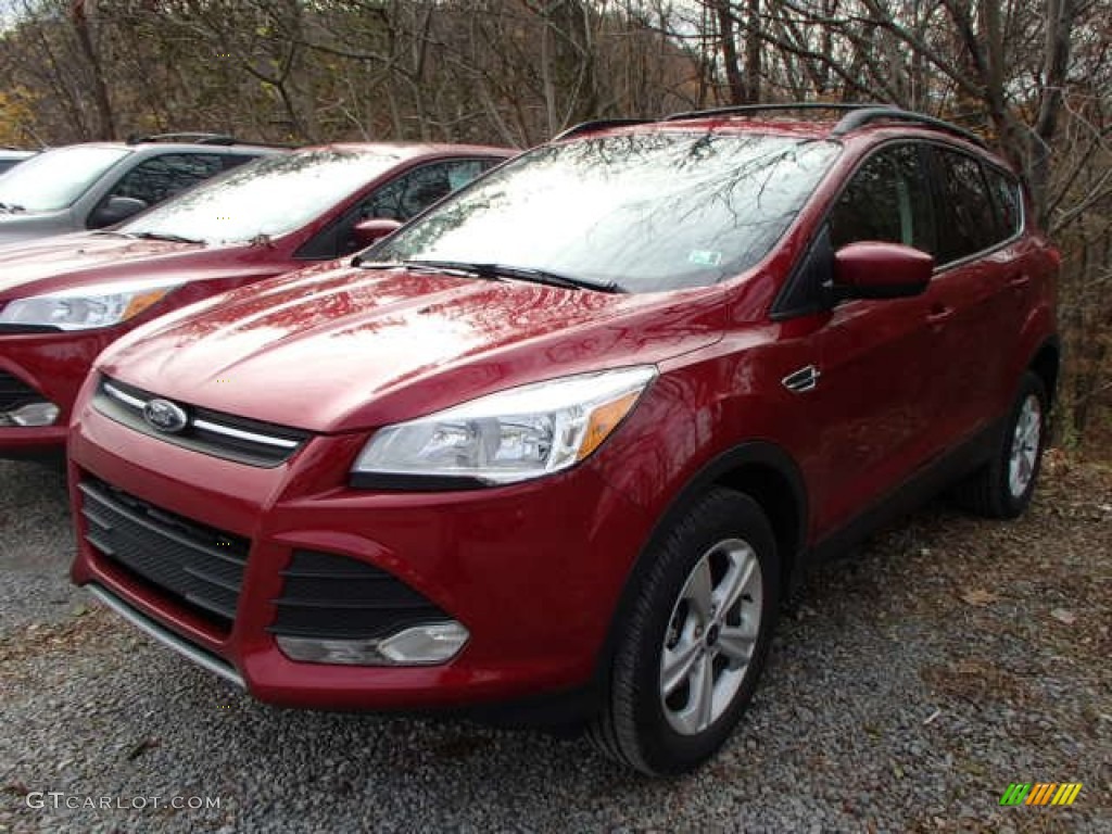 2013 Escape SE 1.6L EcoBoost 4WD - Ruby Red Metallic / Medium Light Stone photo #3