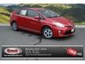 2013 Barcelona Red Metallic Toyota Prius Three Hybrid  photo #1