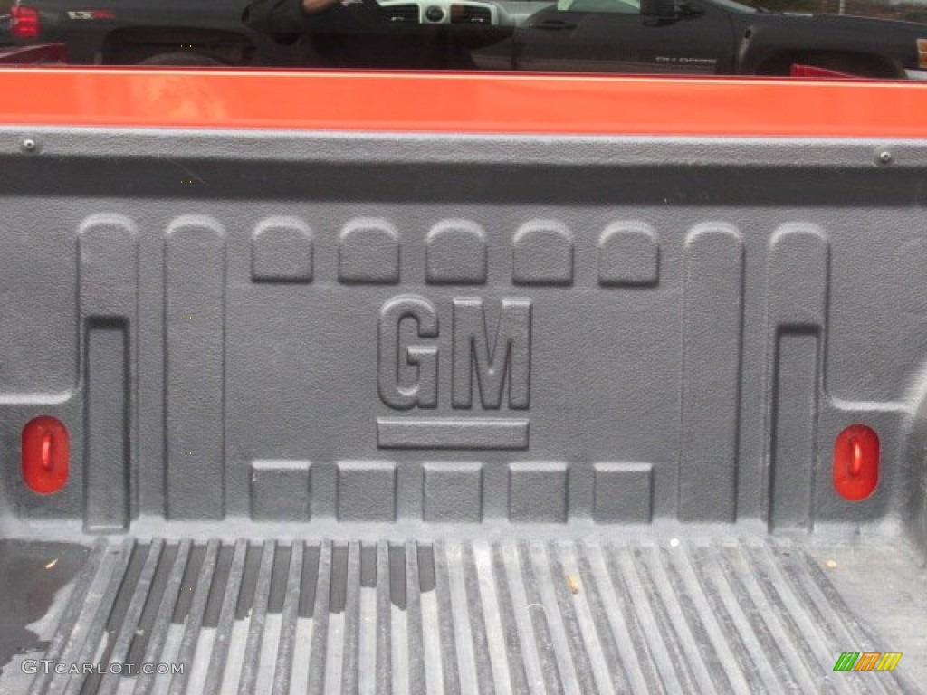 2012 Canyon SLE Crew Cab 4x4 - Red Orange Metallic / Ebony photo #9