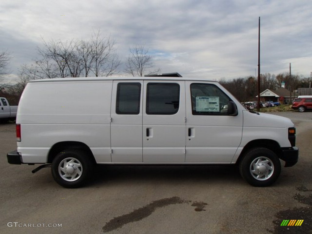 Oxford White Ford E-Series Van