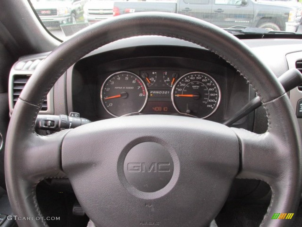 2012 Canyon SLE Crew Cab 4x4 - Red Orange Metallic / Ebony photo #26