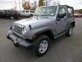 Billet Silver Metallic 2013 Jeep Wrangler Sport 4x4 Exterior