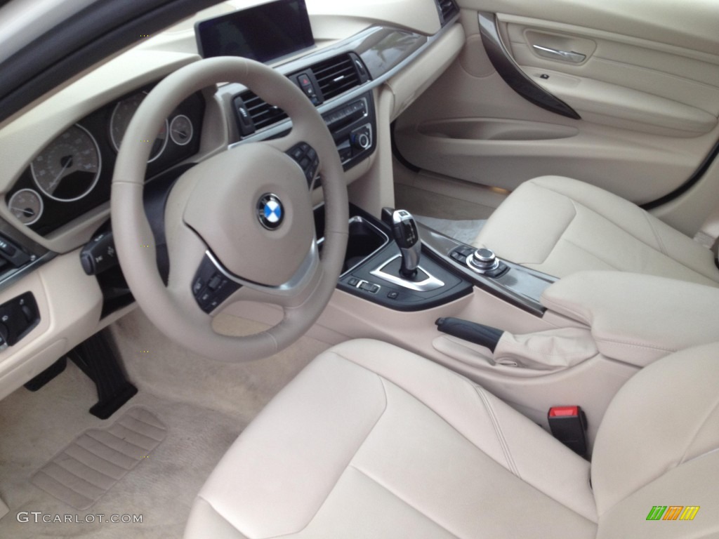 Venetian Beige Interior 2013 BMW 3 Series 328i Sedan Photo #87591940