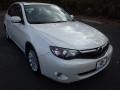 Satin White Pearl - Impreza 2.5i Premium Wagon Photo No. 3