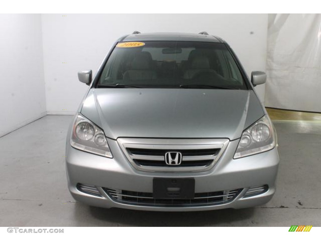 2005 Odyssey EX-L - Silver Pearl Metallic / Gray photo #2