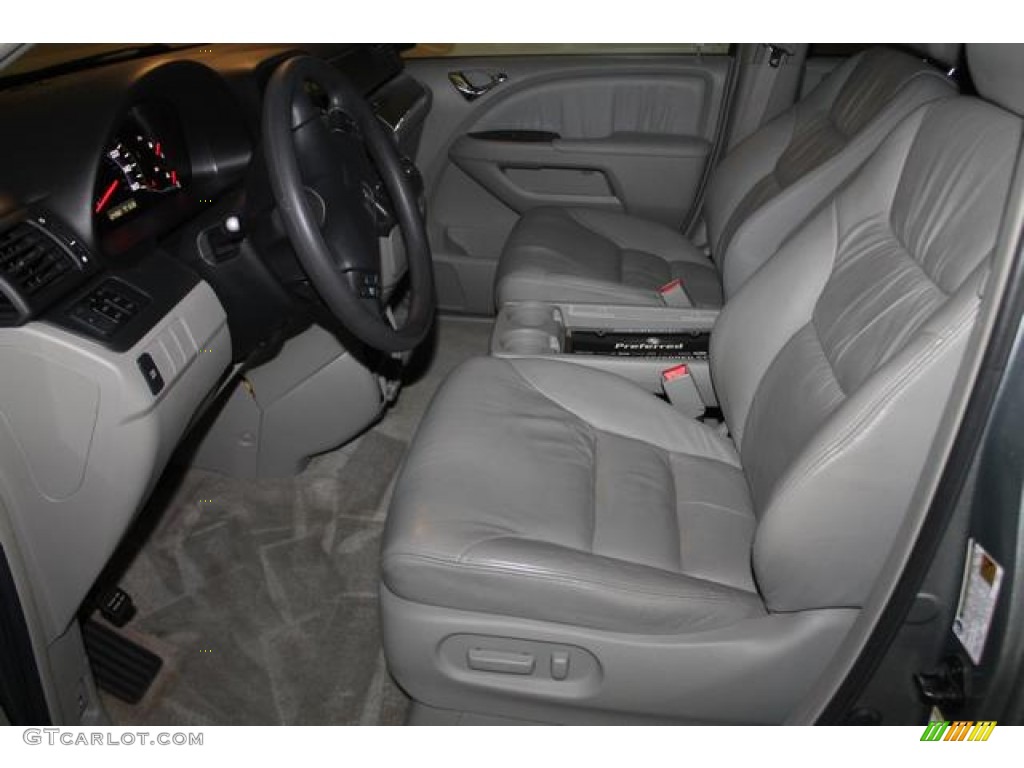 2005 Odyssey EX-L - Silver Pearl Metallic / Gray photo #16