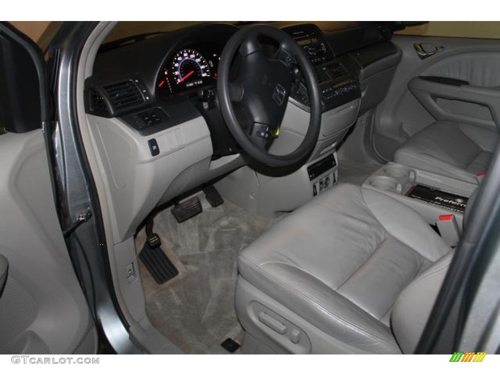 2005 Odyssey EX-L - Silver Pearl Metallic / Gray photo #17