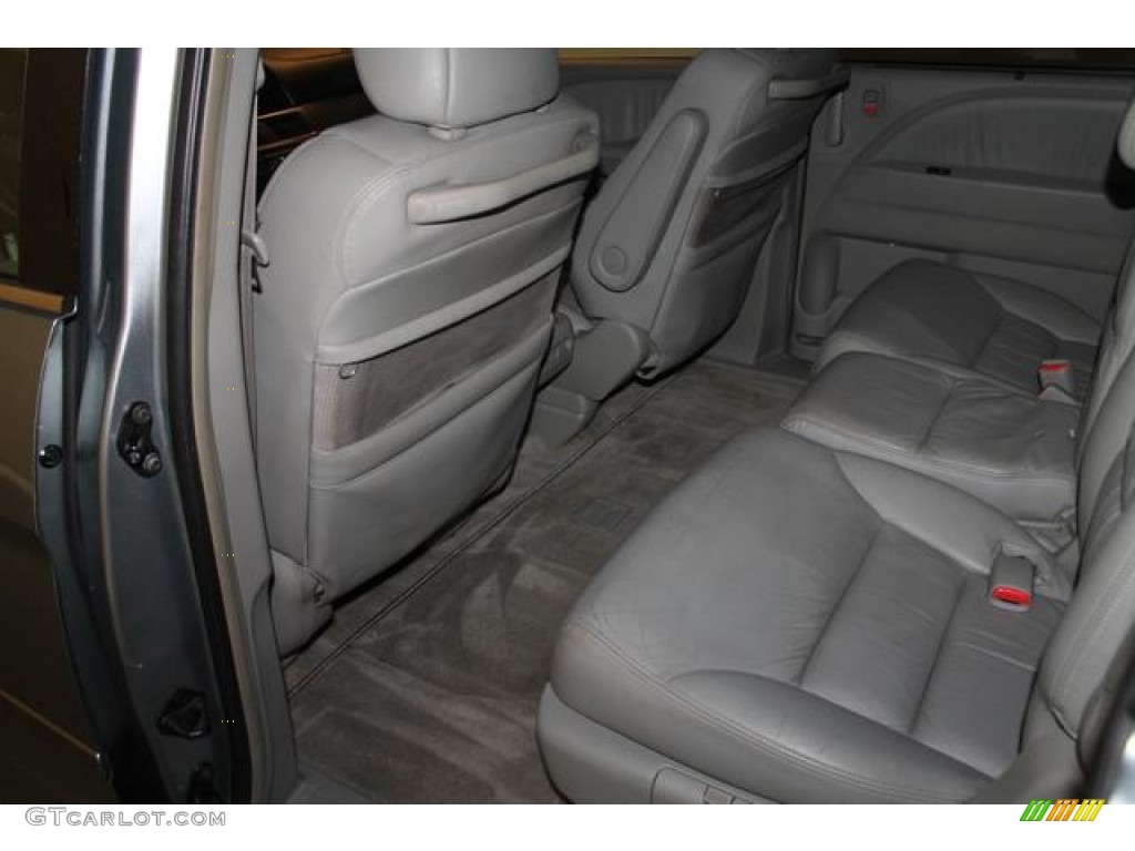 2005 Odyssey EX-L - Silver Pearl Metallic / Gray photo #34