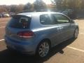 2011 Shark Blue Metallic Volkswagen Golf 2 Door  photo #8