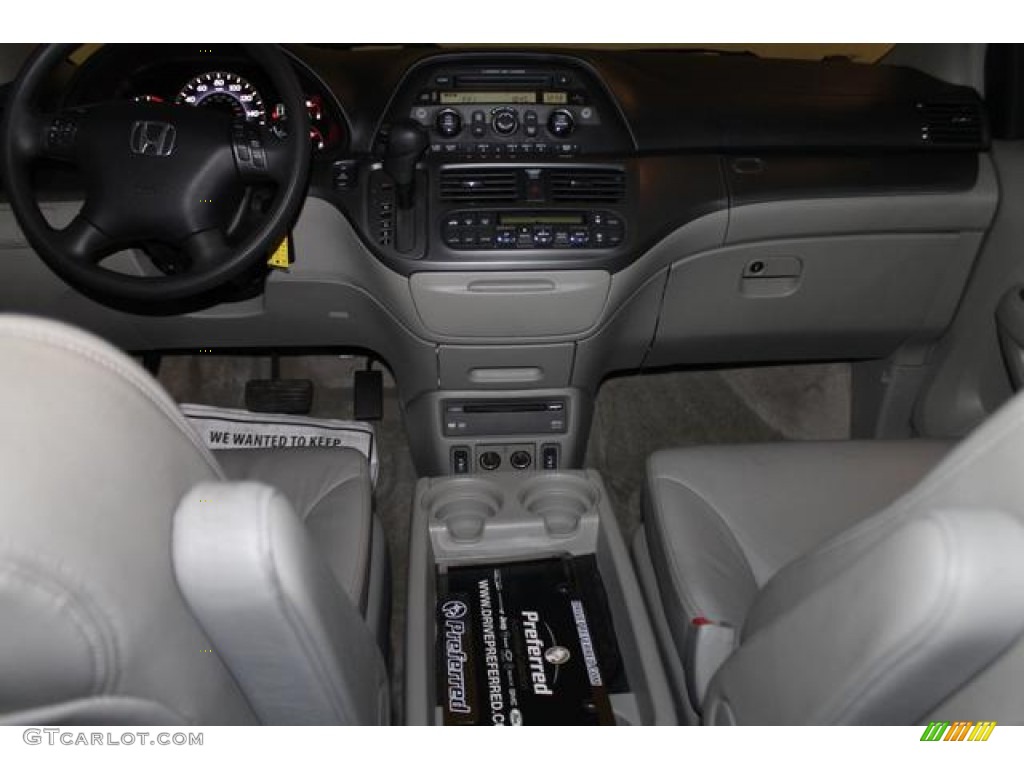 2005 Odyssey EX-L - Silver Pearl Metallic / Gray photo #38
