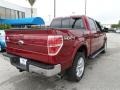 2013 Ruby Red Metallic Ford F150 Lariat SuperCrew 4x4  photo #5