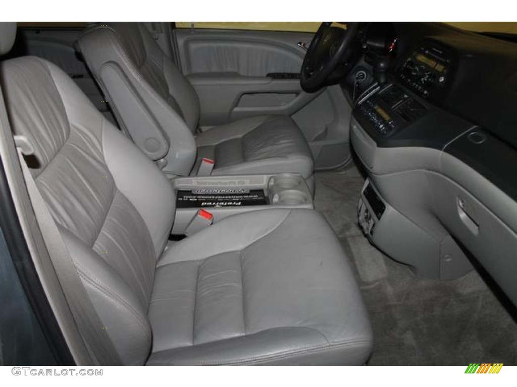 2005 Odyssey EX-L - Silver Pearl Metallic / Gray photo #48