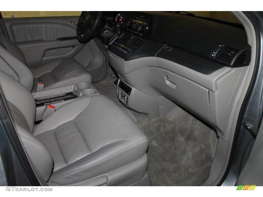 2005 Odyssey EX-L - Silver Pearl Metallic / Gray photo #49