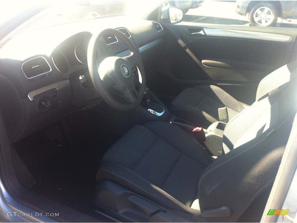 2011 Golf 2 Door - Shark Blue Metallic / Titan Black photo #12
