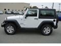 2014 Bright White Jeep Wrangler Sport 4x4  photo #6