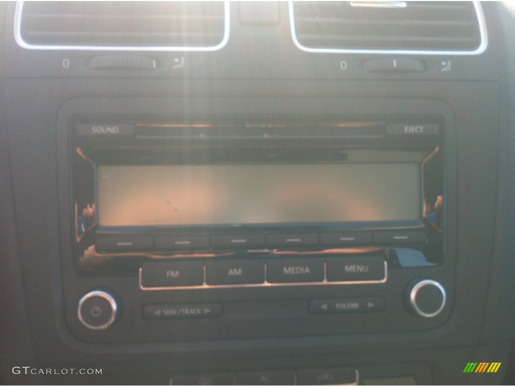 2011 Golf 2 Door - Shark Blue Metallic / Titan Black photo #14