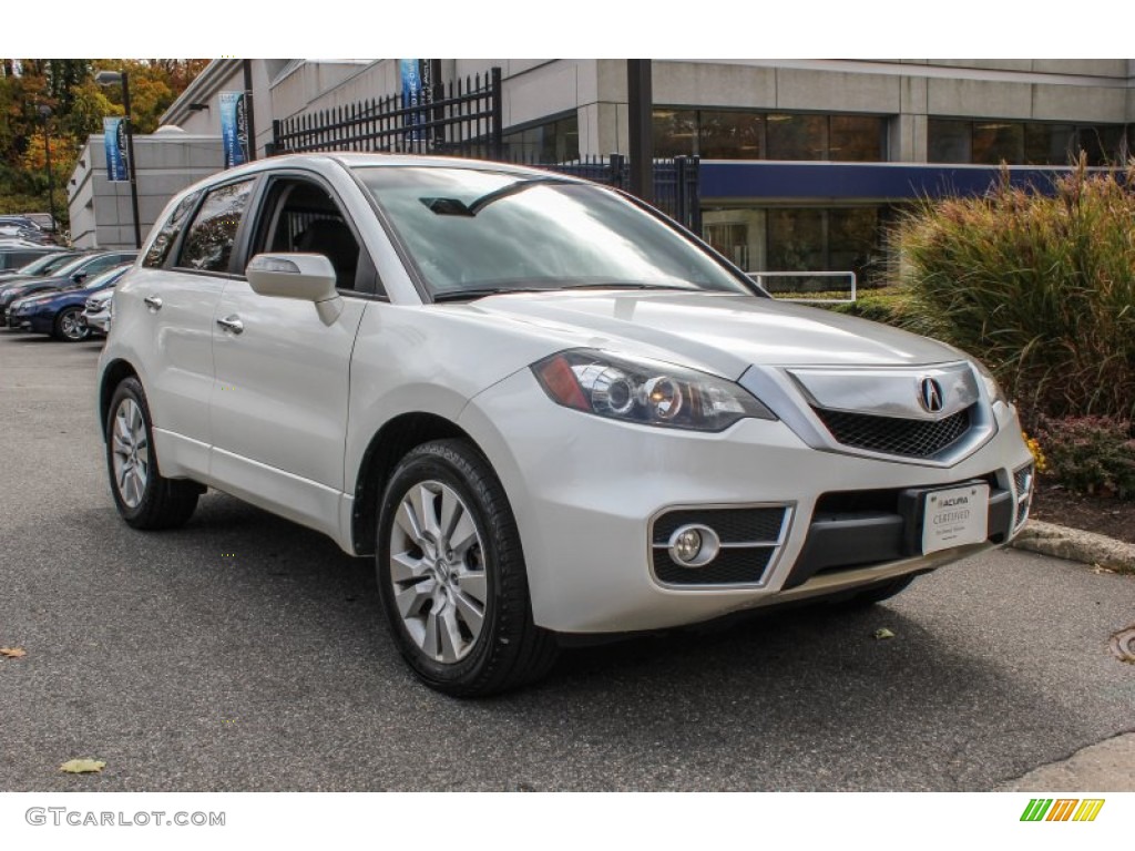 2010 RDX SH-AWD - White Diamond Pearl / Ebony photo #1