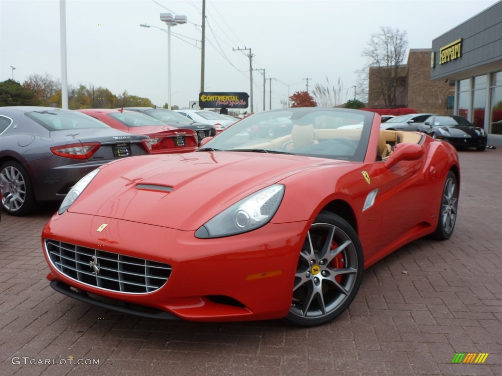 2013 California 30 - Rosso Corsa (Red) / Beige photo #1