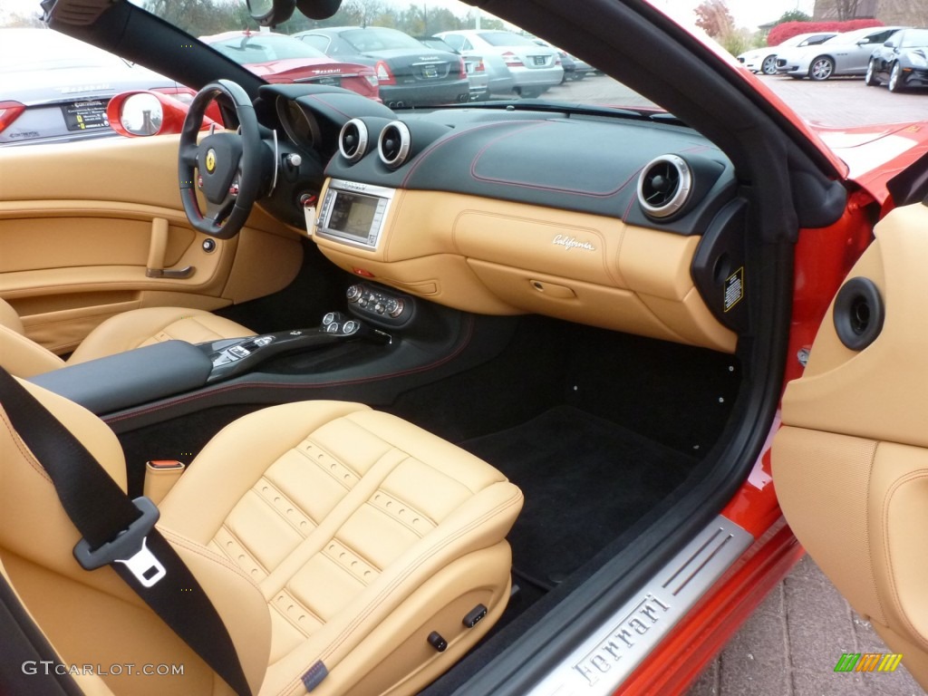 2013 Ferrari California 30 Beige Dashboard Photo #87598901