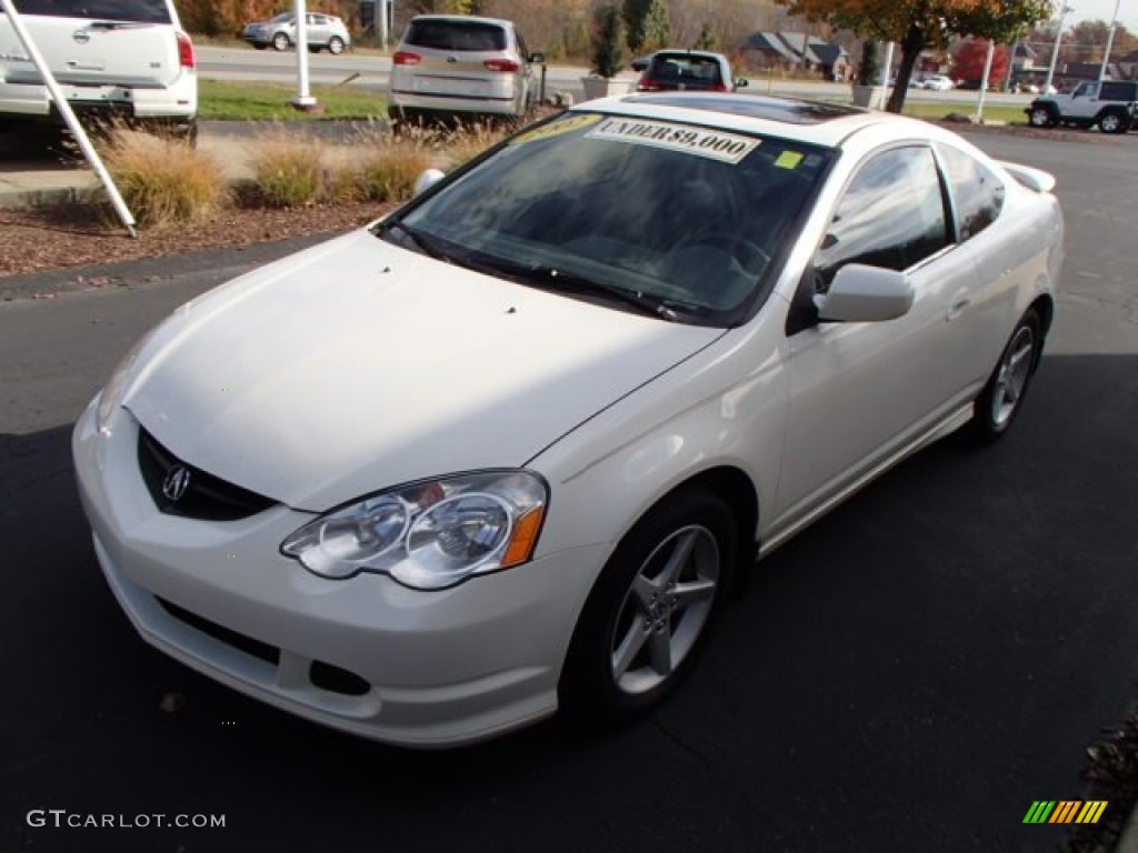 2002 RSX Type S Sports Coupe - Premium White Pearl / Titanium photo #4