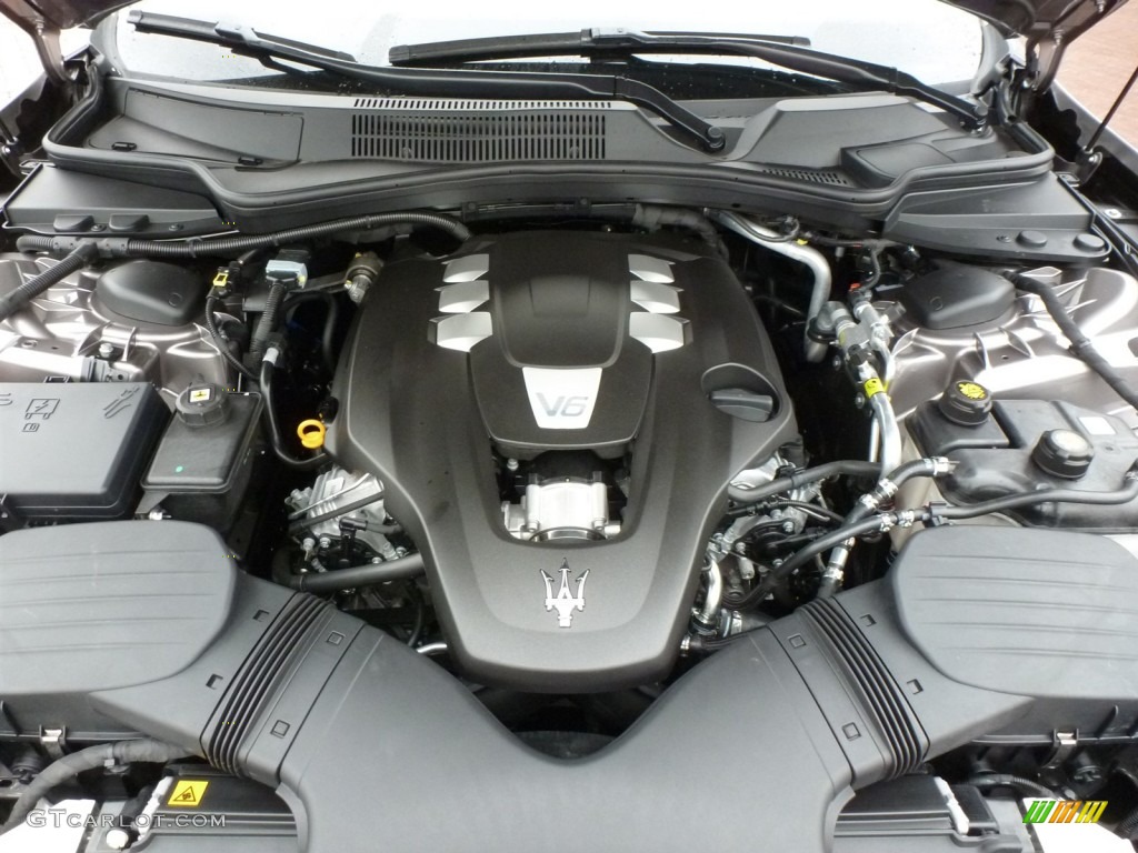 2014 Maserati Ghibli Standard Ghibli Model Engine Photos