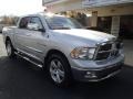 2010 Bright Silver Metallic Dodge Ram 1500 Big Horn Crew Cab 4x4  photo #2