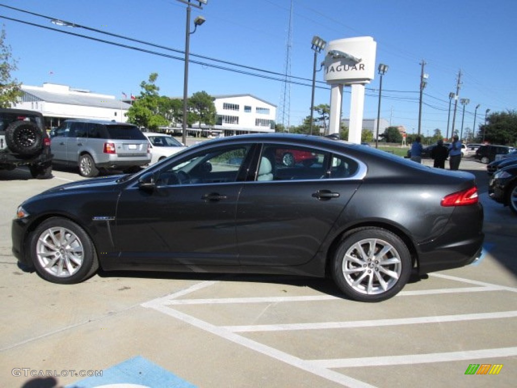 Stratus Grey Metallic 2013 Jaguar XF I4 T Exterior Photo #87599617