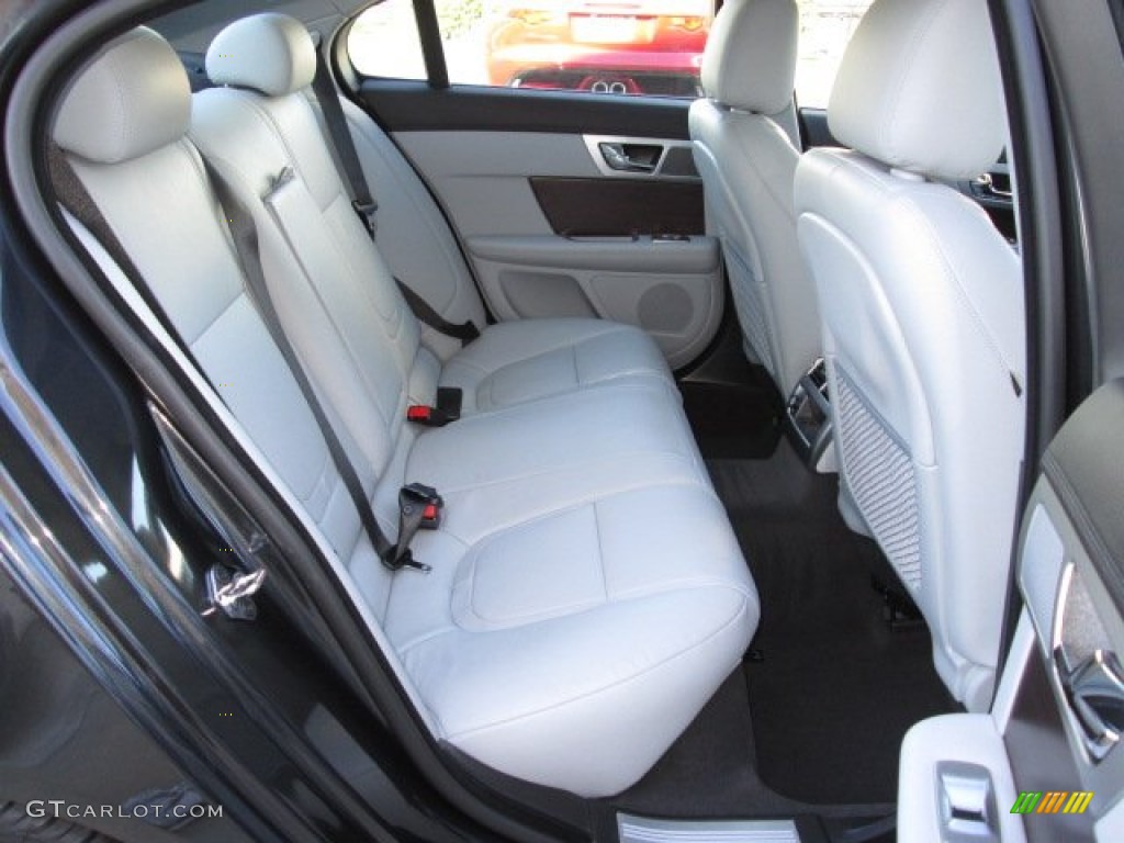 2013 Jaguar XF I4 T Rear Seat Photos