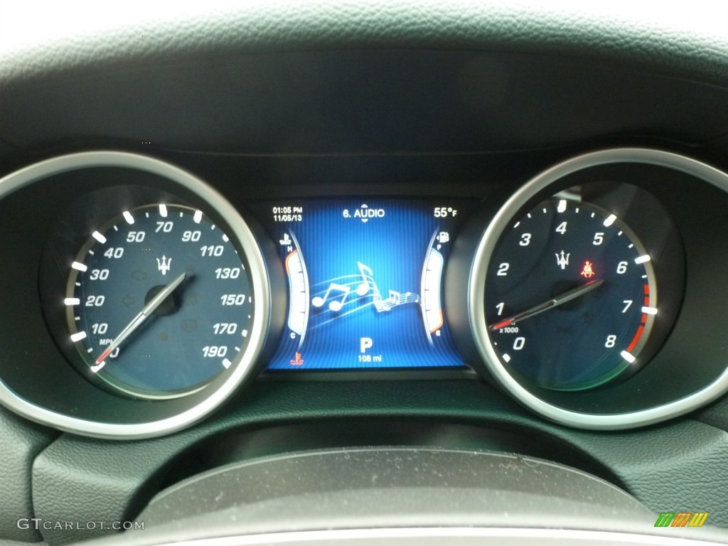 2014 Maserati Ghibli Standard Ghibli Model Gauges Photo #87599875