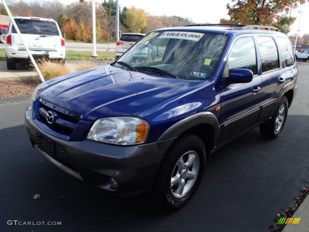 2005 Tribute s 4WD - Lapis Blue Metallic / Dark Flint Gray photo #4