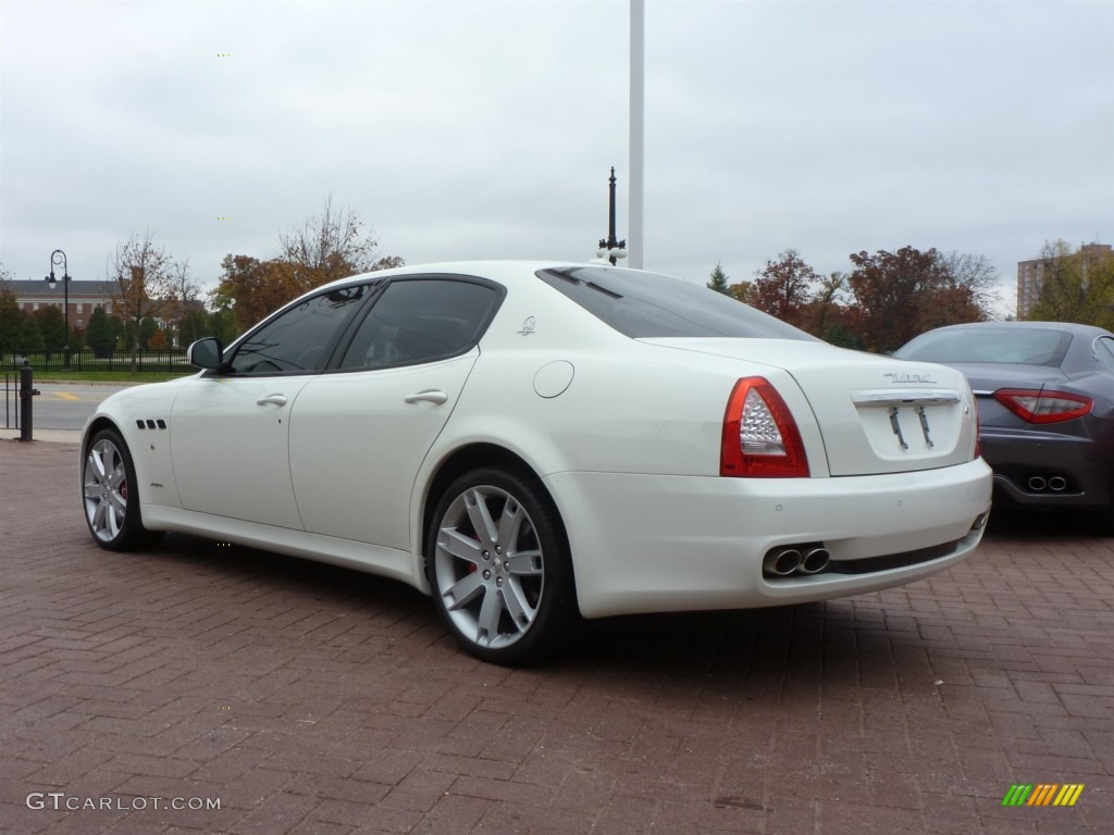 2011 Quattroporte S - Bianco Eldorado (White) / Nero photo #3