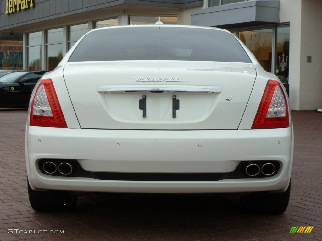2011 Quattroporte S - Bianco Eldorado (White) / Nero photo #4
