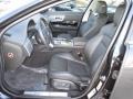 2013 Jaguar XF Warm Charcoal Interior Front Seat Photo