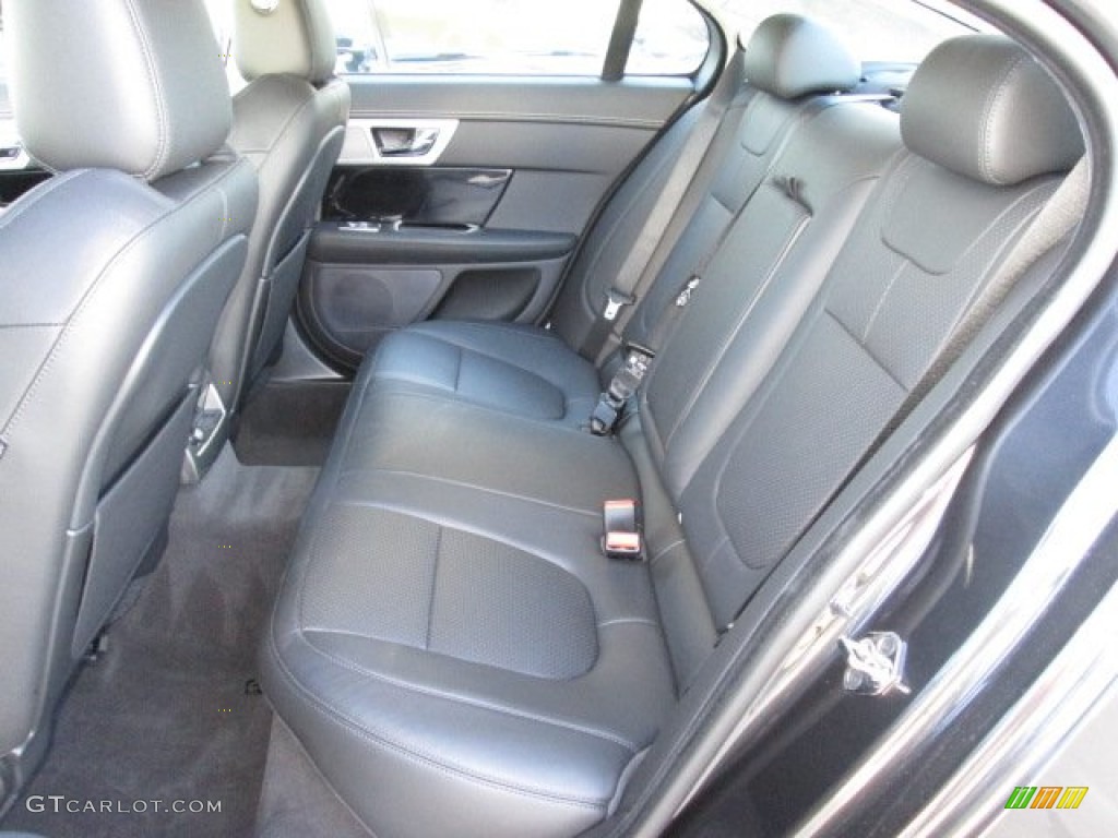2013 Jaguar XF 3.0 AWD Rear Seat Photo #87601072