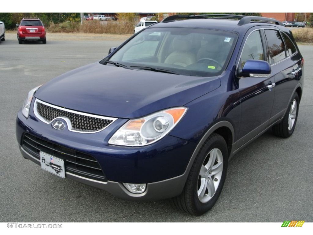 2007 Veracruz Limited - Deep Blue / Beige photo #2