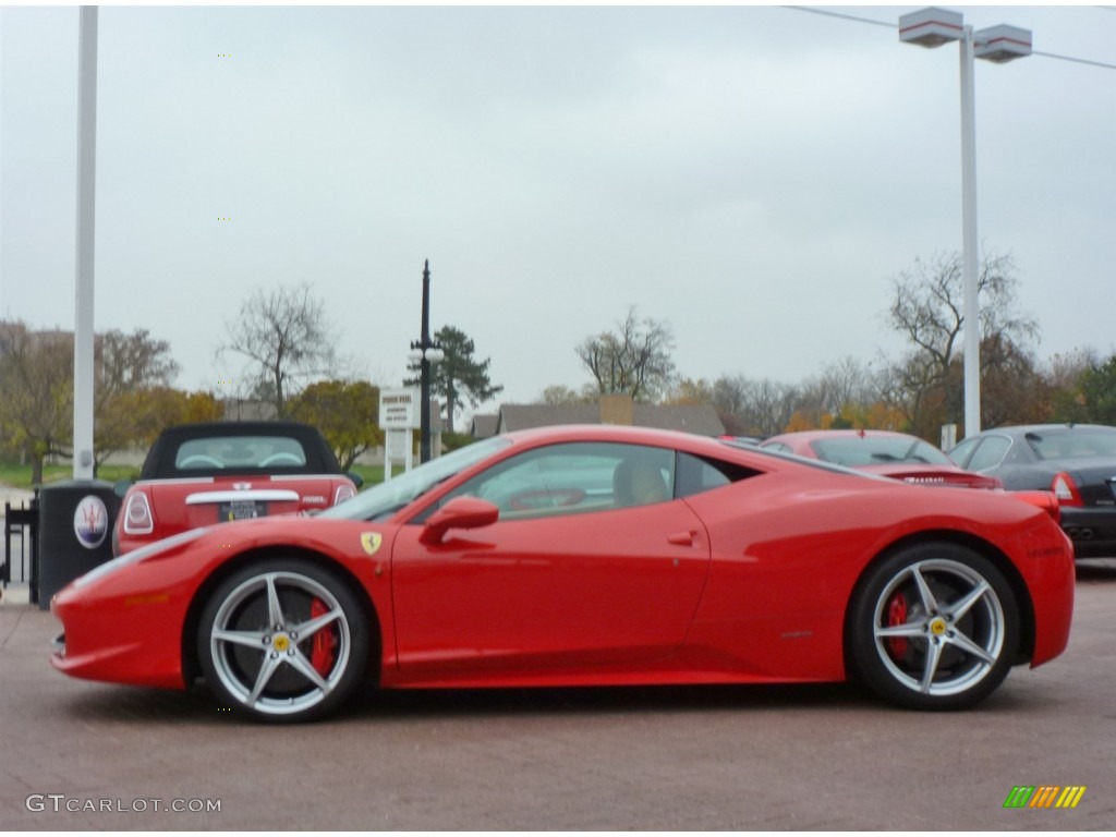 Rosso Corsa (Red) 2010 Ferrari 458 Italia Exterior Photo #87601690