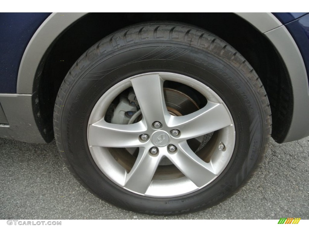 2007 Veracruz Limited - Deep Blue / Beige photo #28