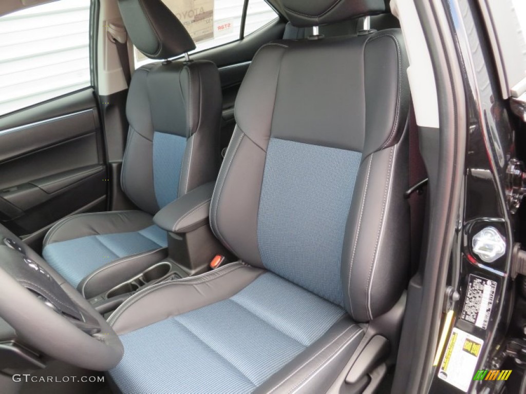 2014 Corolla S - Black Sand Pearl / Steel Blue photo #26