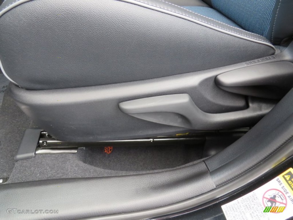 2014 Corolla S - Black Sand Pearl / Steel Blue photo #27