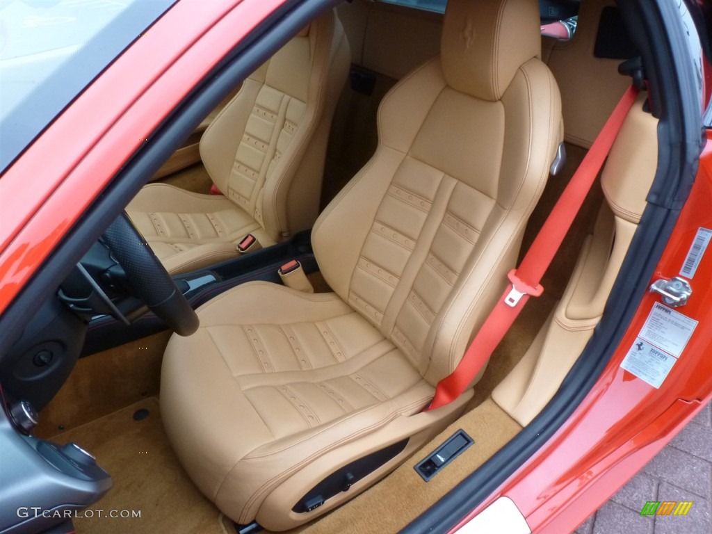 Beige Interior 2010 Ferrari 458 Italia Photo #87602230