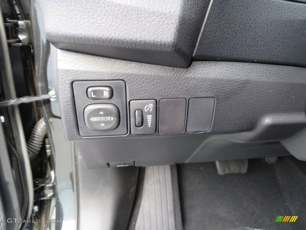 2014 Corolla S - Black Sand Pearl / Steel Blue photo #34