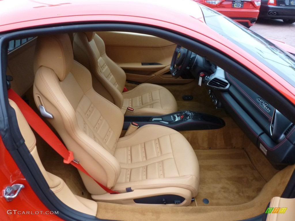 Beige Interior 2010 Ferrari 458 Italia Photo #87602710