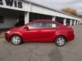 2014 Crystal Red Tintcoat Chevrolet Sonic LT Sedan  photo #5