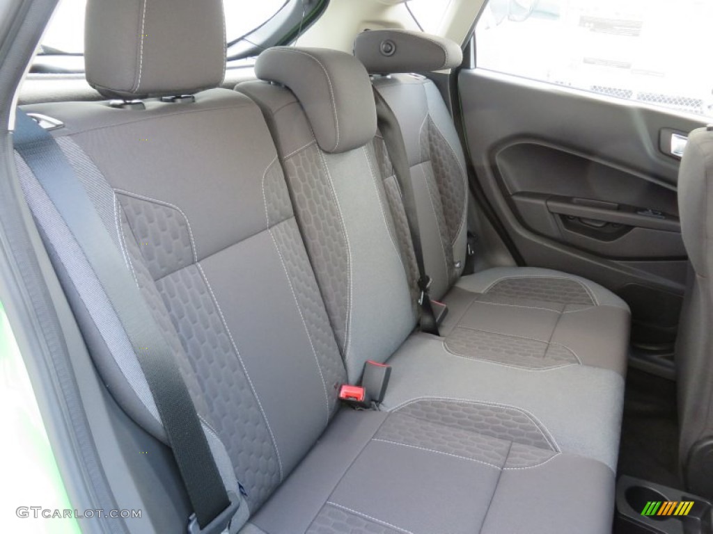 2014 Ford Fiesta SE Hatchback Rear Seat Photo #87602851
