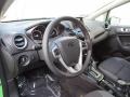 Charcoal Black 2014 Ford Fiesta SE Hatchback Interior Color