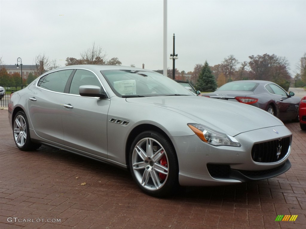 Grigio Metallo (Silver Metallic) 2014 Maserati Quattroporte S Q4 AWD Exterior Photo #87603076