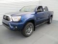 2014 Blue Ribbon Metallic Toyota Tacoma TSS V6 Prerunner Double Cab  photo #7